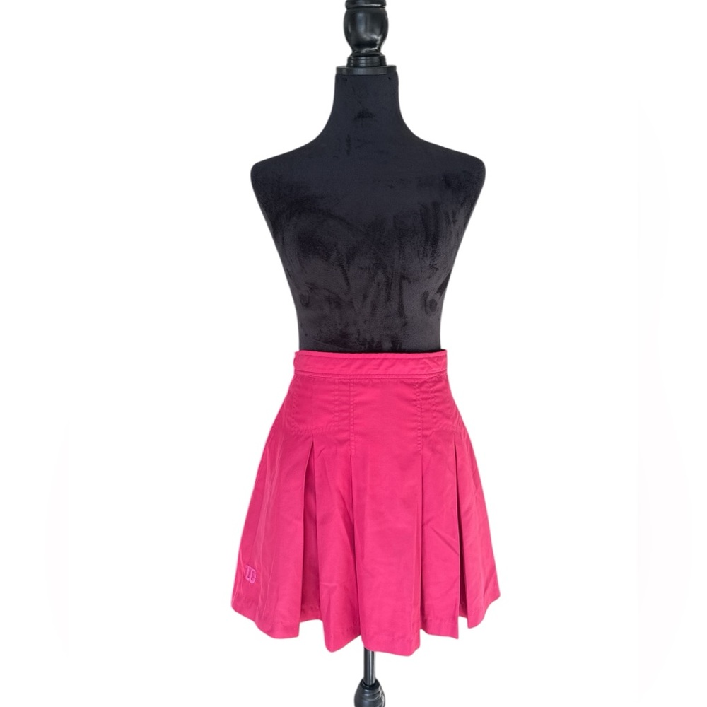 Wilson Women’s Pink Pleated Tennis Skirt - Size 8, Lightweight & Stylish
